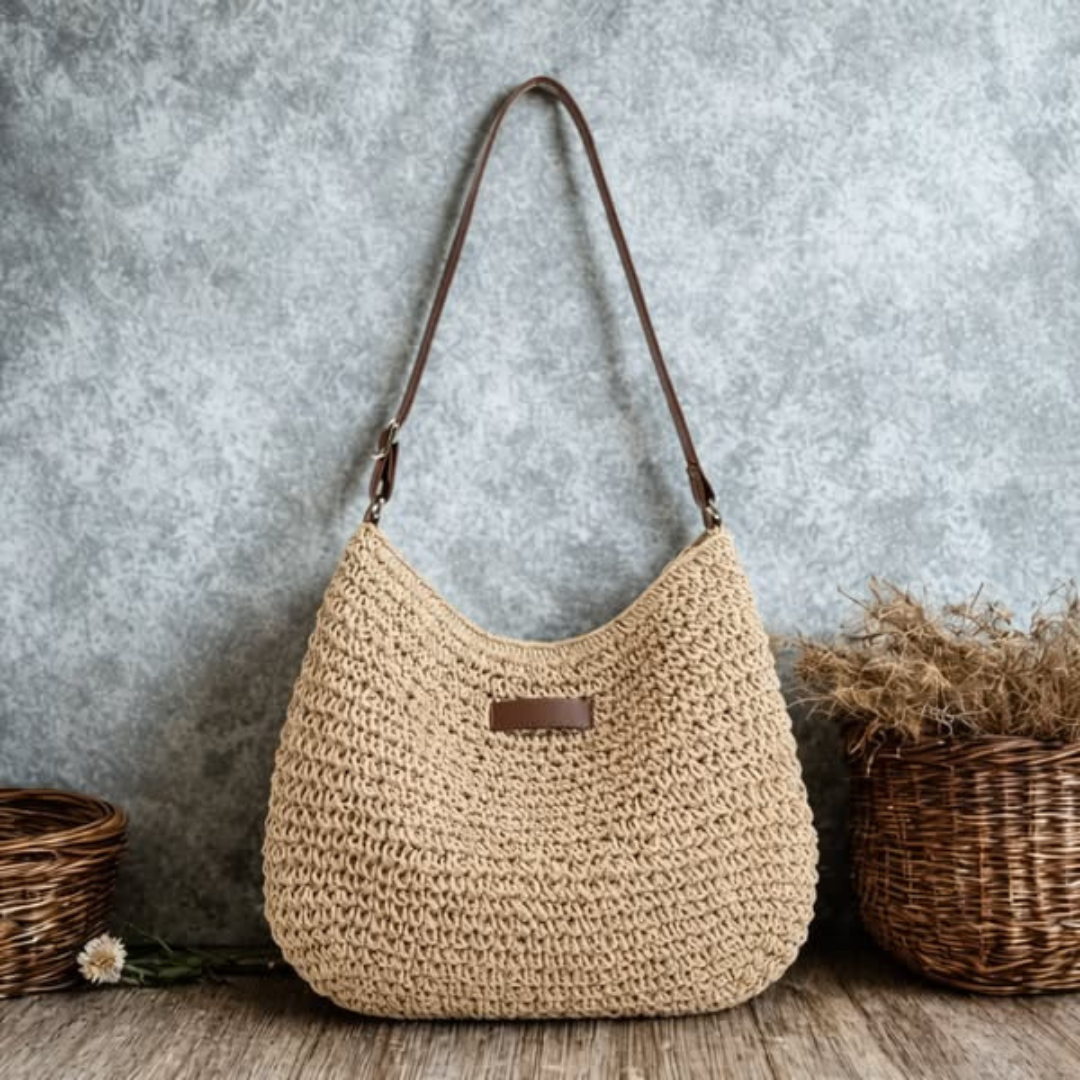 Simona | Elegancka pleciona torebka