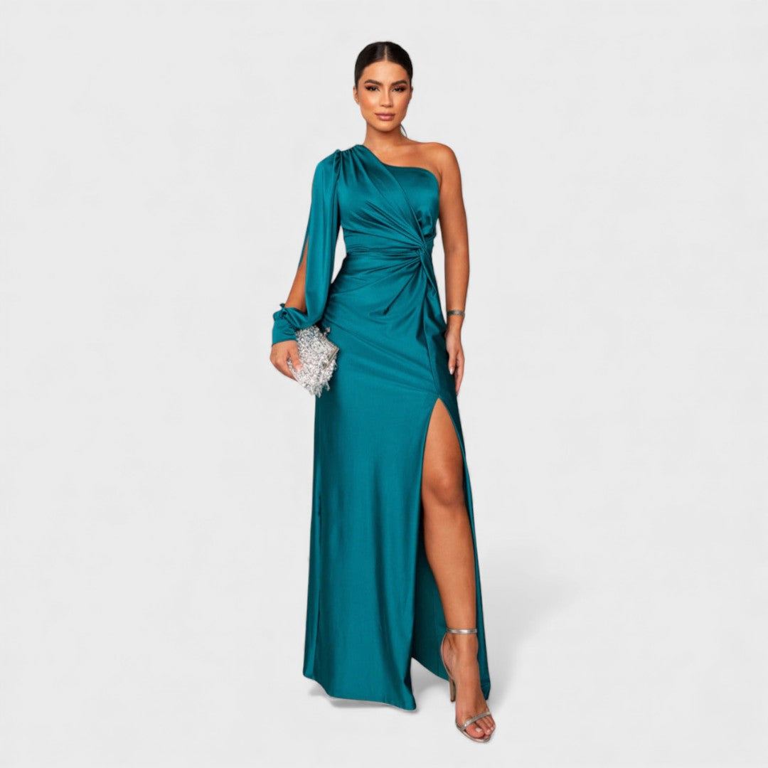 Katarzyna - Elegancka sukienka maxi na wieczór
