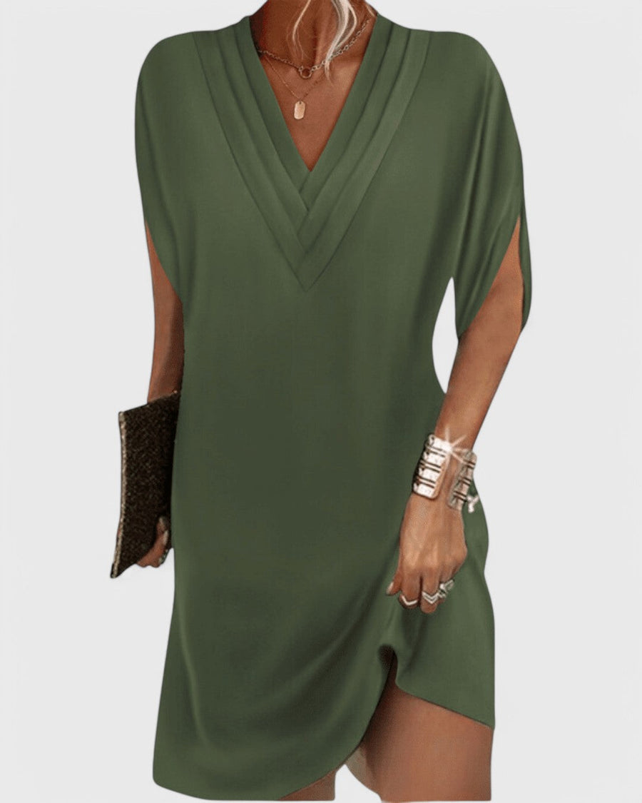 Malina – Elegancka sukienka o pochlebnym kroju