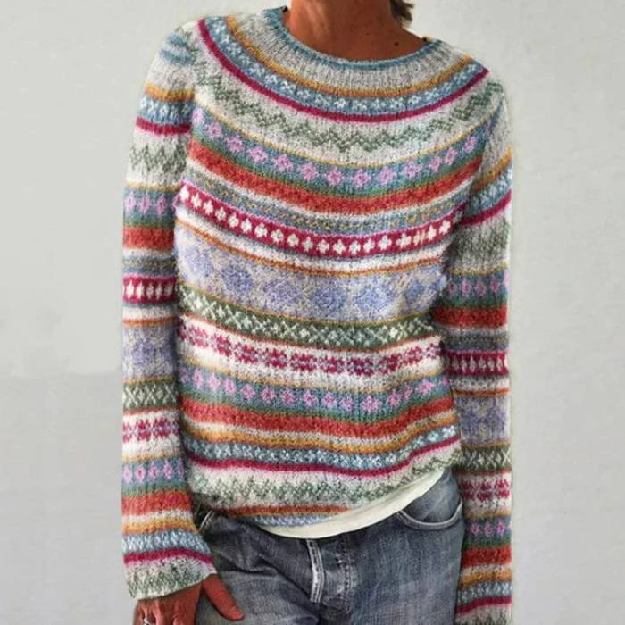 Vera - Stylowy retro sweter